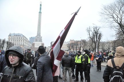 Tautas sapulce Brīvības laukumā