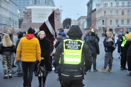 Tautas sapulce Brīvības laukumā
