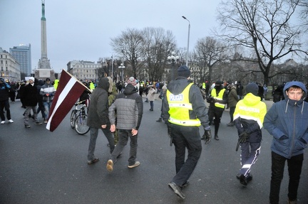 Tautas sapulce Brīvības laukumā