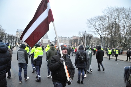 Tautas sapulce Brīvības laukumā