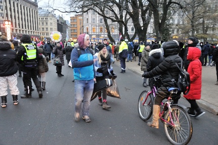 Tautas sapulce Brīvības laukumā