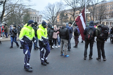 Tautas sapulce Brīvības laukumā